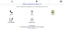 Tablet Screenshot of beaufortlaw.com